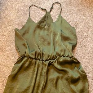 Size small silky midi jumpsuit,sleek & sexy